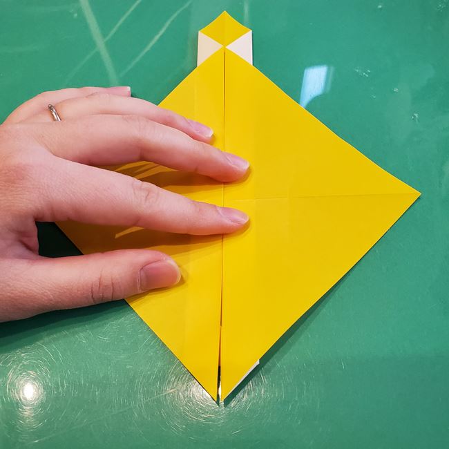 折り紙の折り方 難しい虎｜作り方②顔(7)