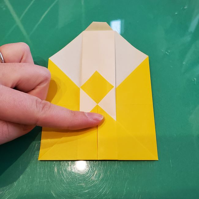 折り紙の折り方 難しい虎｜作り方③体(5)