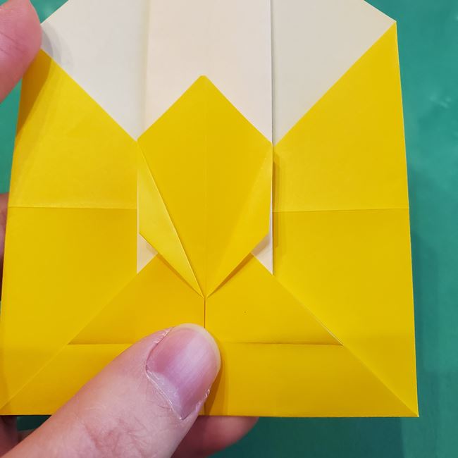 折り紙の折り方 難しい虎｜作り方③体(8)