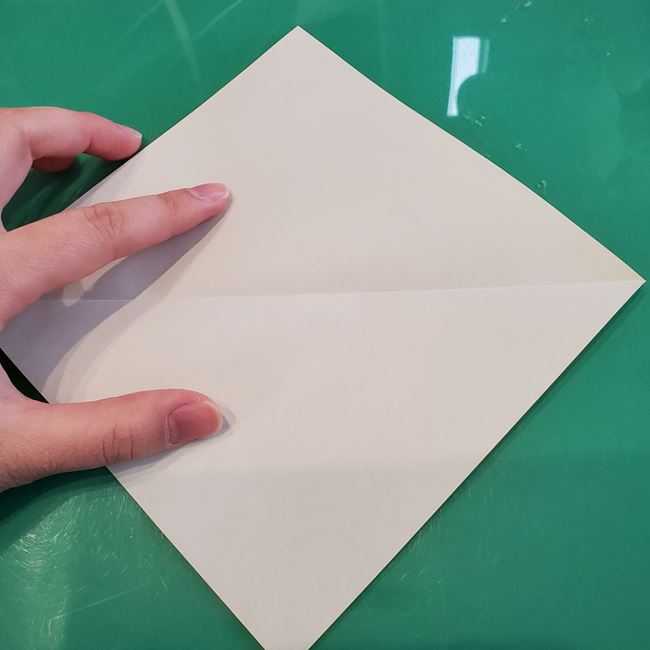 折り紙の虎の立体的な折り方作り方③体(3)