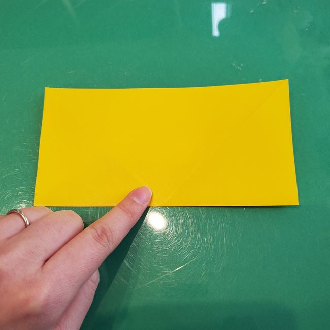 折り紙の虎の立体的な折り方作り方③体(6)