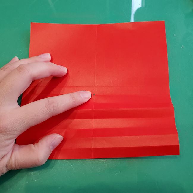 虎だるまの折り紙 折り方作り方(9)