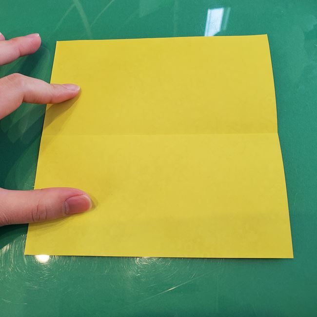 虎のポチ袋の折り紙 折り方作り方①顔(3)