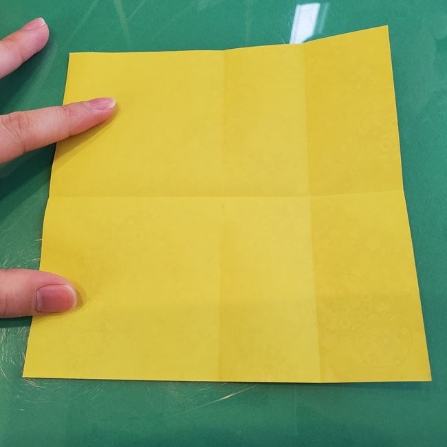 虎のポチ袋の折り紙 折り方作り方①顔(7)