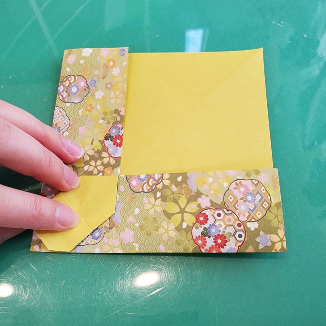 虎のポチ袋の折り紙 折り方作り方②袋(1)