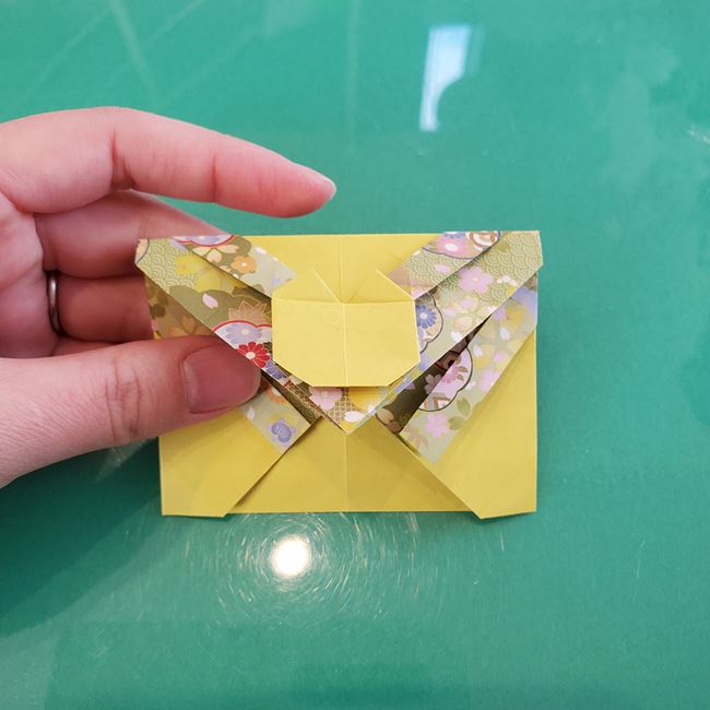虎のポチ袋の折り紙 折り方作り方②袋(14)