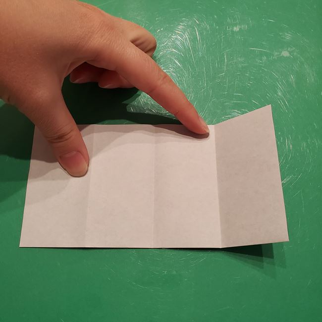 雪の結晶 折り紙を切る方法(5)