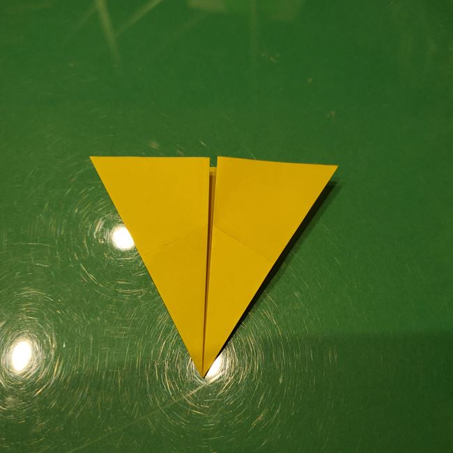 雪の結晶の折り紙 難しい上級者向けの折り方作り方①六角形(12)
