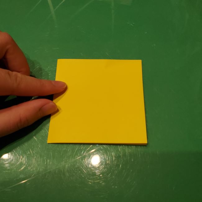雪の結晶の折り紙 難しい上級者向けの折り方作り方①六角形(3)
