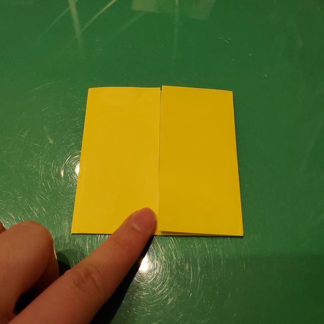 雪の結晶の折り紙 難しい上級者向けの折り方作り方①六角形(5)