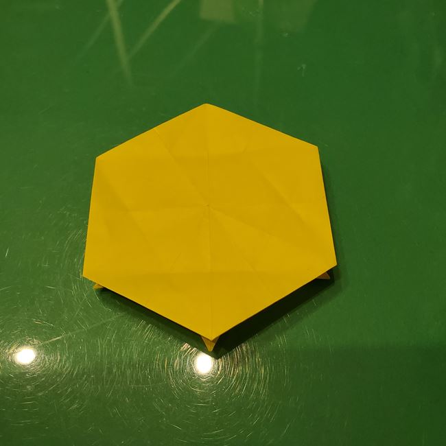 雪の結晶の折り紙 難しい上級者向けの折り方作り方②形(22)