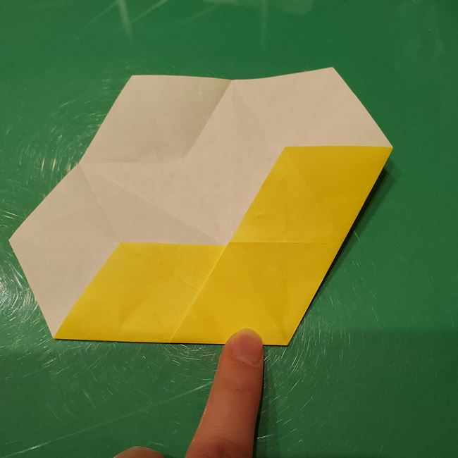 雪の結晶の折り紙 難しい上級者向けの折り方作り方②形(4)