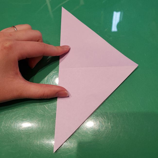 折り紙のこま ハート模様でかわいい 3枚でつくれる折り方作り方をご紹介 子供と楽しむ折り紙 工作