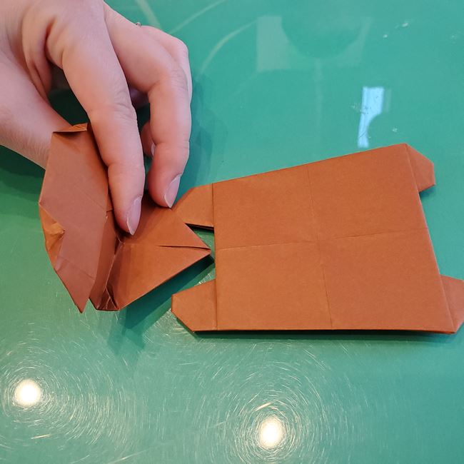 折り紙の犬の伏せは簡単な折り方でかわいい 全身の動物を手作り 子供と楽しむ折り紙 工作