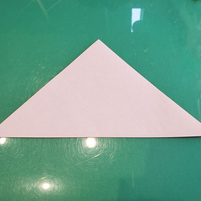 かっこいい折り紙 ライオンの顔の折り方作り方①たてがみ(2)