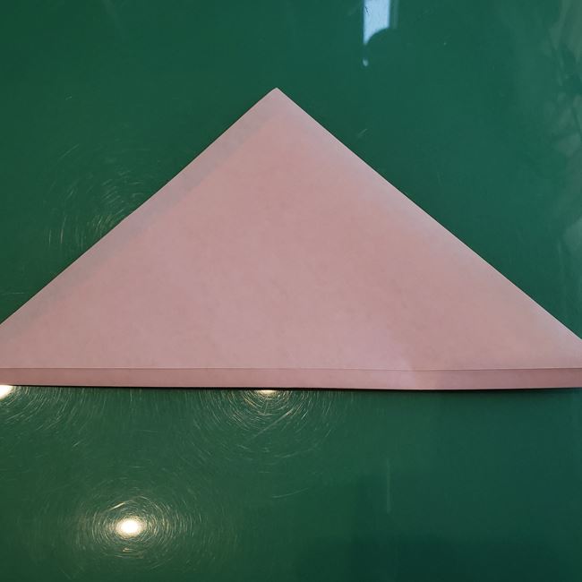 かっこいい折り紙 ライオンの顔の折り方作り方①たてがみ(6)