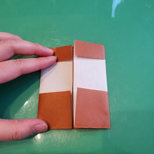 すみっこぐらしの折り紙 すずめの折り方作り方(10)
