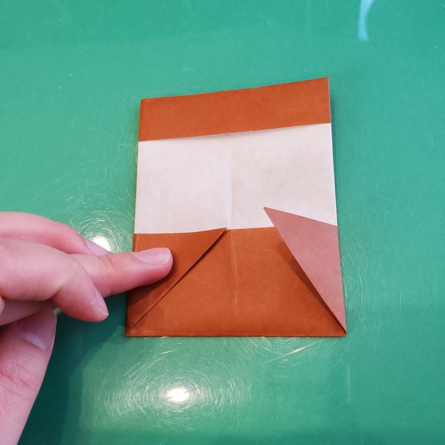 すみっこぐらしの折り紙 すずめの折り方作り方(15)