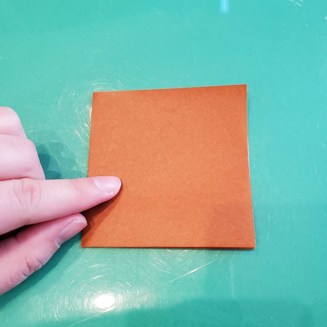 すみっこぐらしの折り紙 すずめの折り方作り方(3)