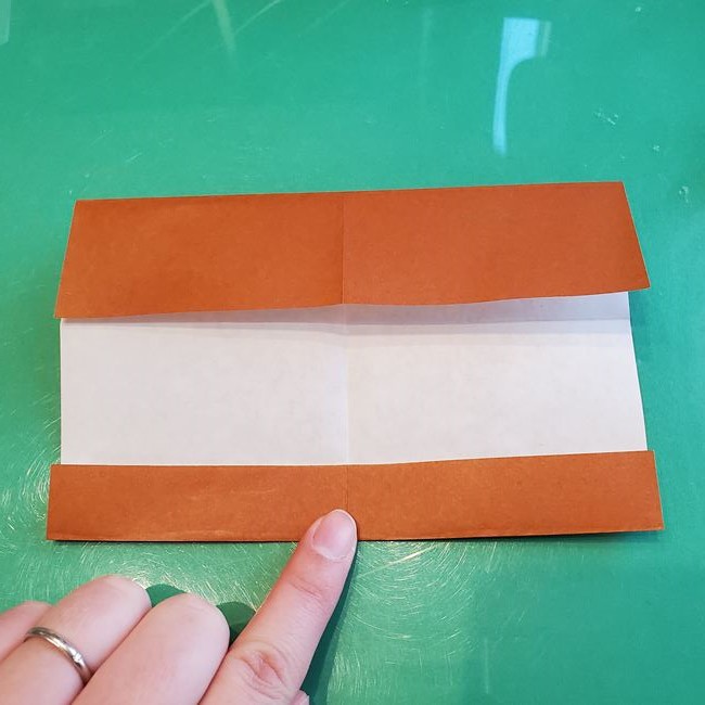 すみっこぐらしの折り紙 すずめの折り方作り方(7)