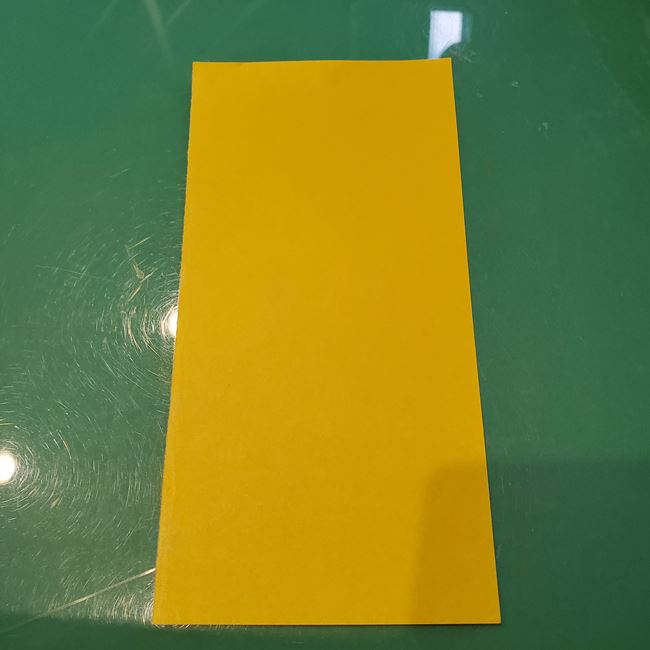 ピカチュウの折り紙 全身で立体的な作り方折り方①顔(10)