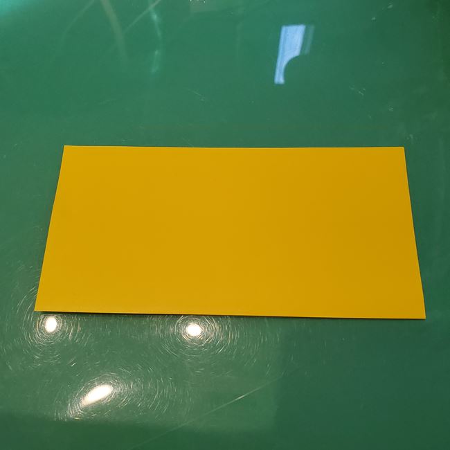 ピカチュウの折り紙 全身で立体的な作り方折り方①顔(2)