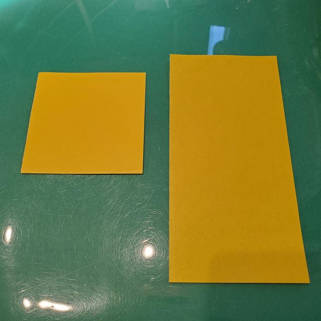 ピカチュウの折り紙 全身で立体的な作り方折り方①顔(4)