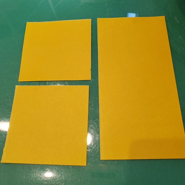ピカチュウの折り紙 全身で立体的な作り方折り方①顔(5)