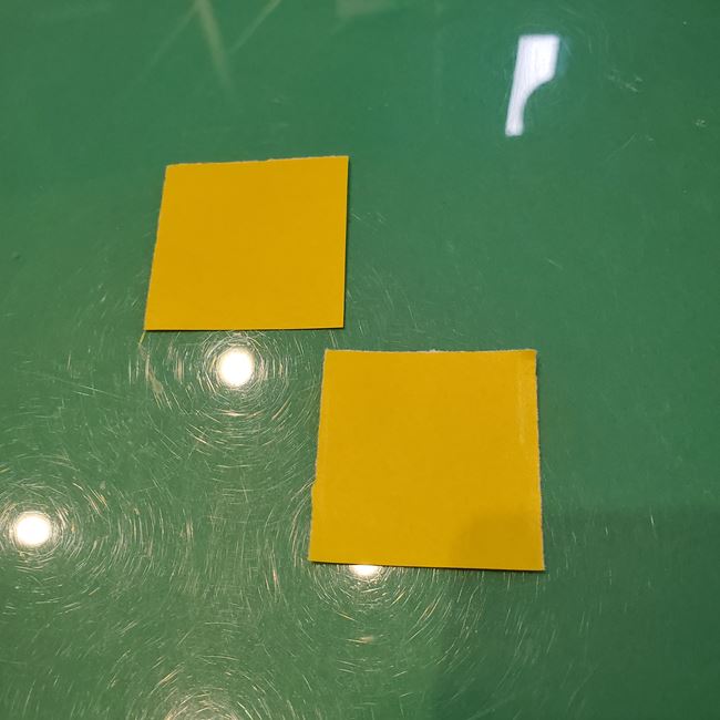 ピカチュウの折り紙 全身で立体的な作り方折り方②耳(1)