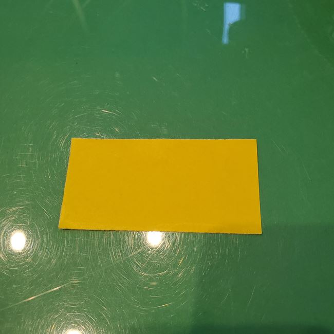 ピカチュウの折り紙 全身で立体的な作り方折り方③尻尾(1)