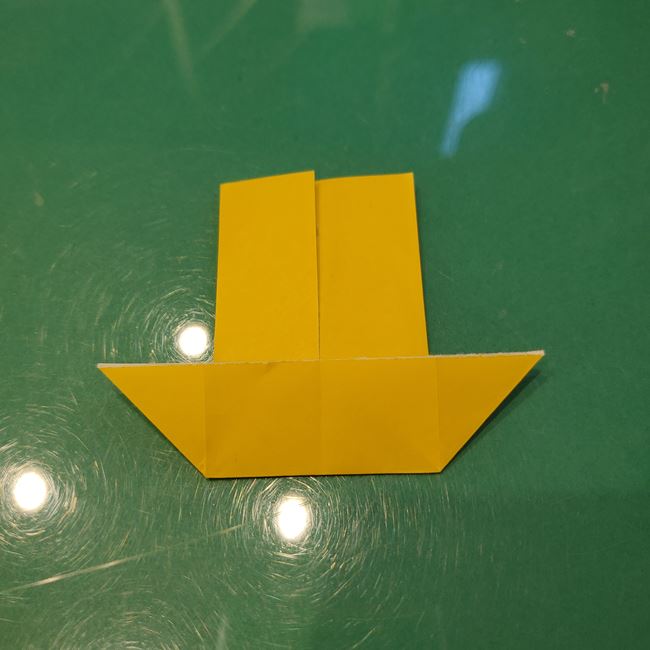 ピカチュウの折り紙 全身で立体的な作り方折り方④体(10)
