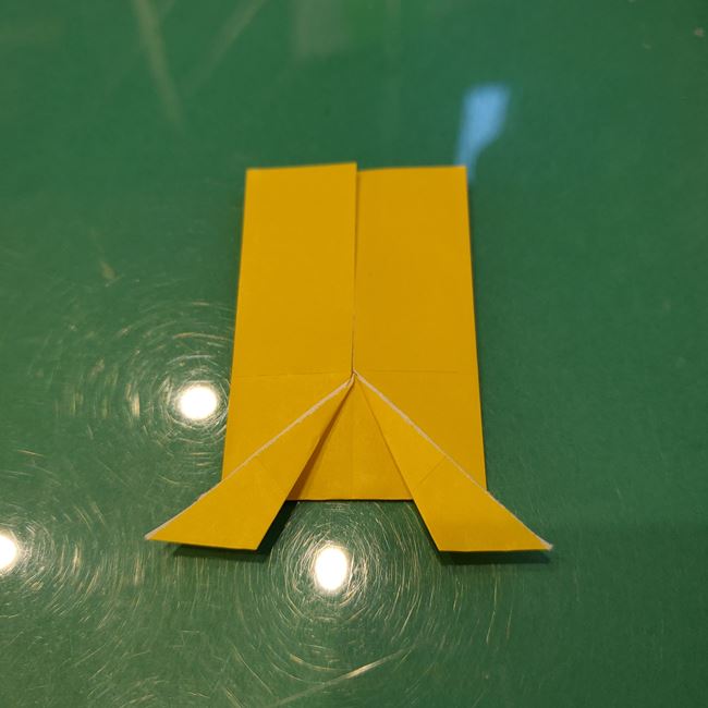 ピカチュウの折り紙 全身で立体的な作り方折り方④体(12)