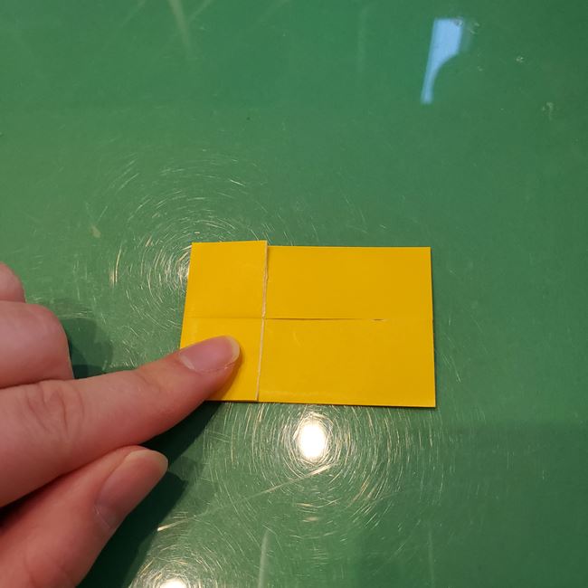 ピカチュウの折り紙 全身で立体的な作り方折り方④体(6)