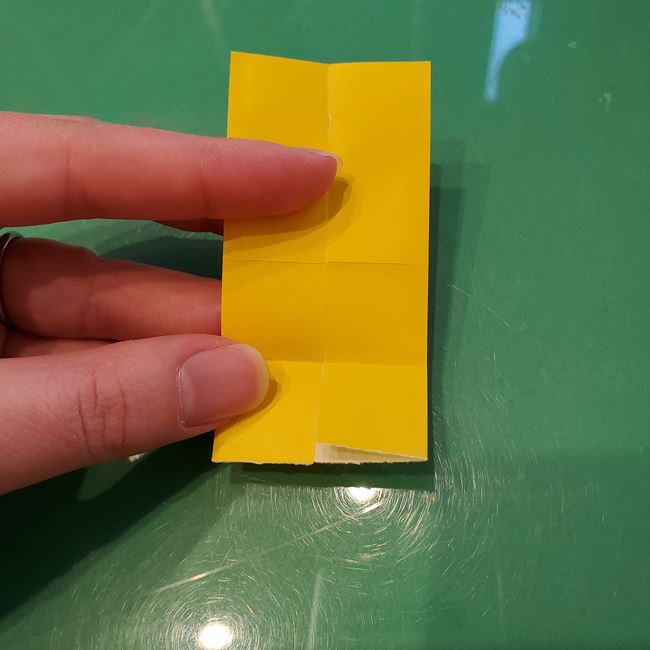 ピカチュウの折り紙 全身で立体的な作り方折り方④体(7)
