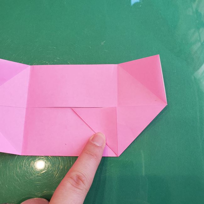 折り紙のうさぎ リアルで立体的な折り方作り方①基本(10)