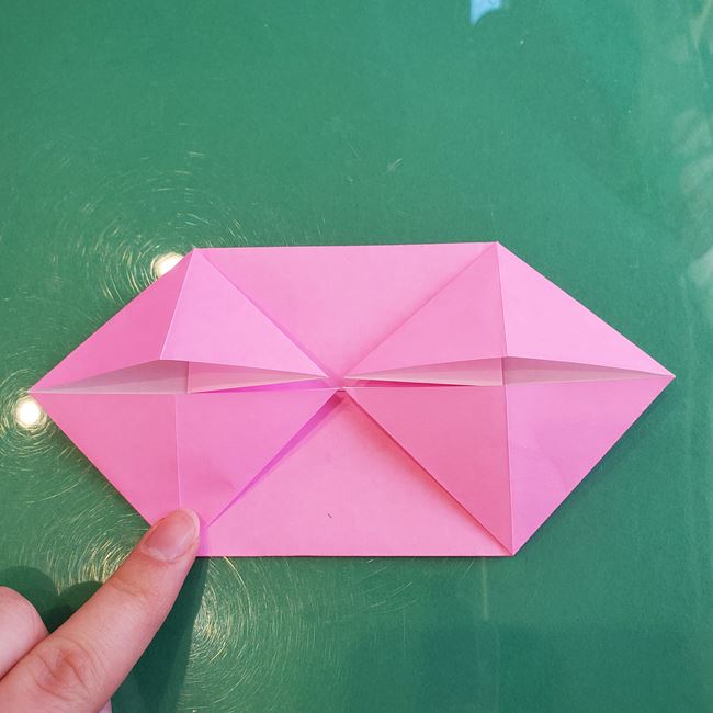 折り紙のうさぎ リアルで立体的な折り方作り方①基本(11)
