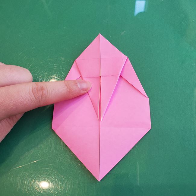折り紙のうさぎ リアルで立体的な折り方作り方①基本(23)