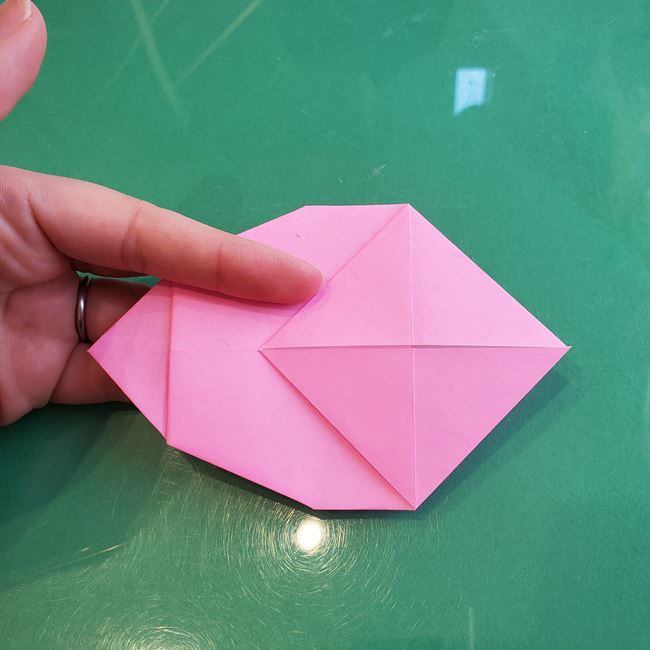 折り紙のうさぎ リアルで立体的な折り方作り方①基本(24)