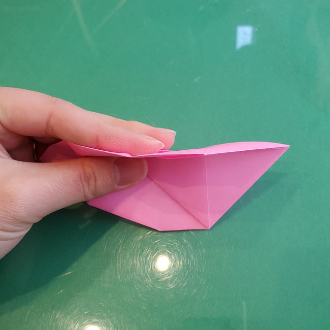 折り紙のうさぎ リアルで立体的な折り方作り方①基本(25)