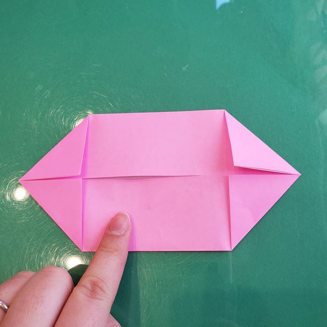 折り紙のうさぎ リアルで立体的な折り方作り方①基本(5)