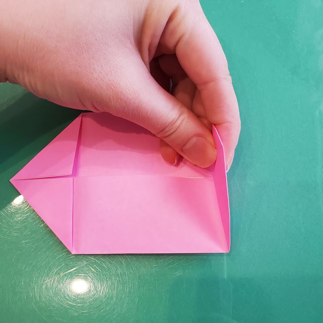 折り紙のうさぎ リアルで立体的な折り方作り方①基本(6)