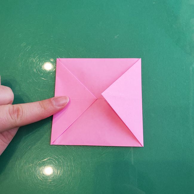 折り紙のうさぎ リアルで立体的な折り方作り方①基本(7)