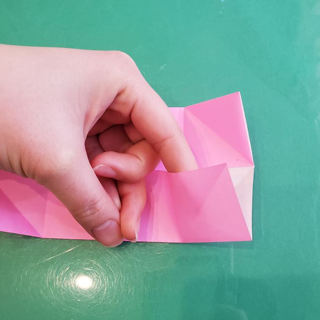 折り紙のうさぎ リアルで立体的な折り方作り方①基本(9)