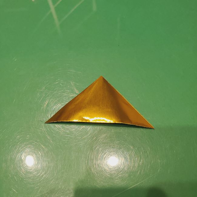 折り紙のお雛様の折り方 立体的で簡単な作り方④扇子(1)