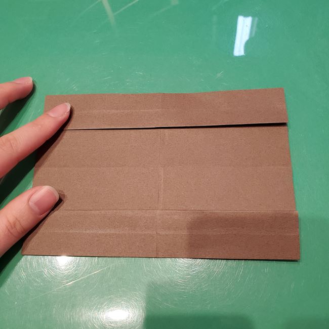 折り紙のこまをハート模様にする折り方作り方①土台(13)