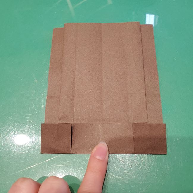折り紙のこまをハート模様にする折り方作り方①土台(15)