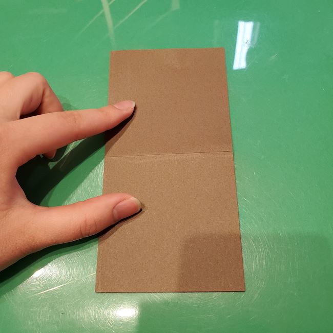 折り紙のこまをハート模様にする折り方作り方①土台(4)