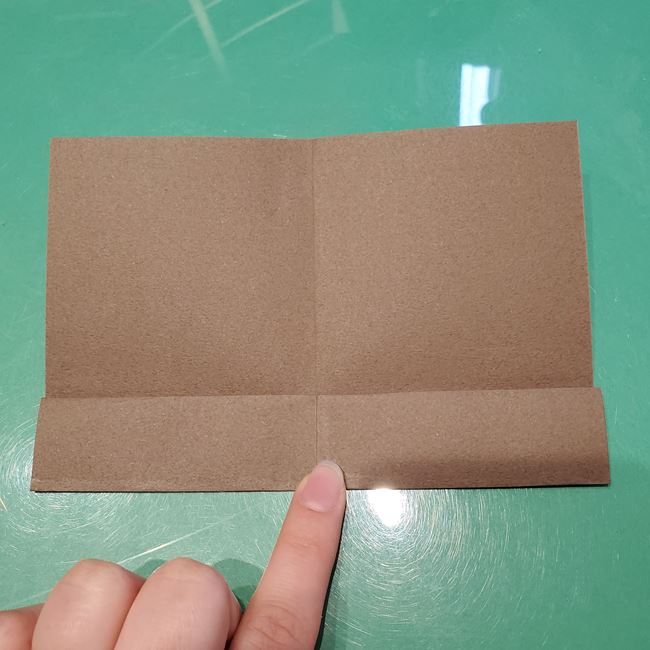 折り紙のこまをハート模様にする折り方作り方①土台(7)