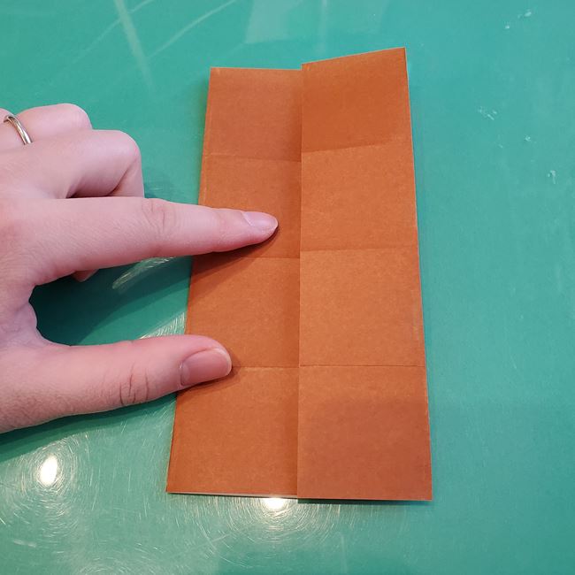 折り紙の犬 伏せしてかわいい折り方作り方②からだ(8)