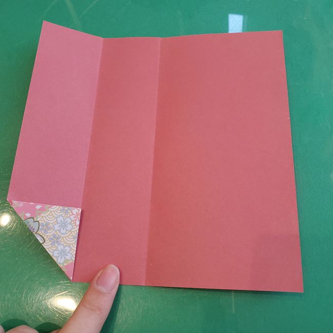 箸袋 折り紙のうさぎの折り方作り方①ウサギ(7)